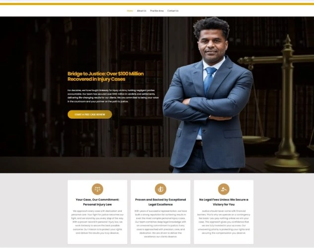 Foster Law Consulting Baltimore Maryland Law Firm Website WordPress